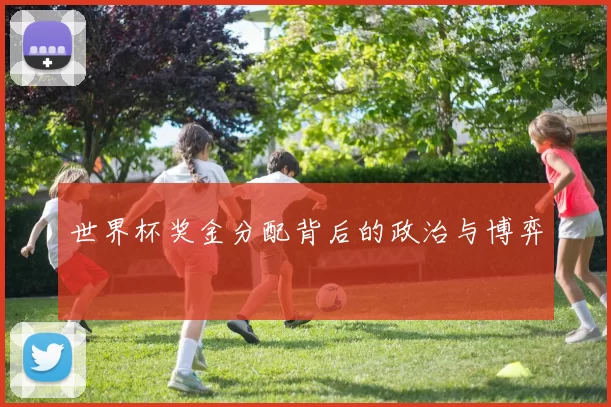 世界杯奖金分配背后的政治与博弈