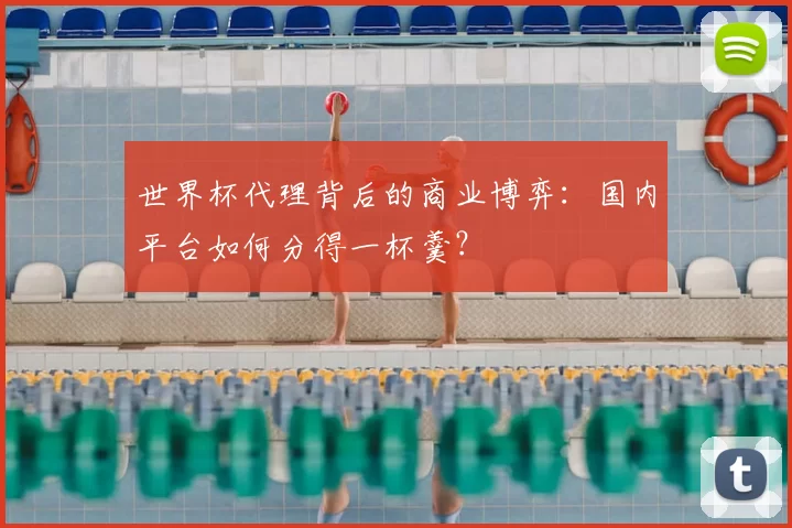 世界杯代理背后的商业博弈：国内平台如何分得一杯羹？