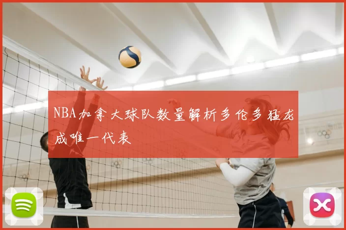 NBA加拿大球队数量解析多伦多猛龙成唯一代表