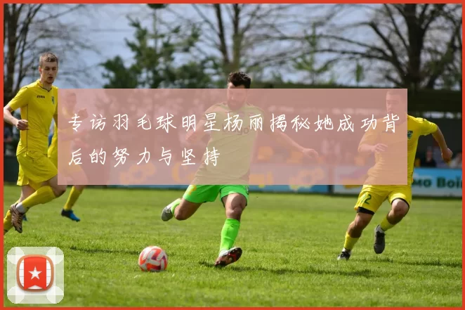 专访羽毛球明星杨丽揭秘她成功背后的努力与坚持